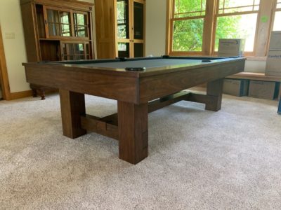 Denver 8' Slate Pool Table w/ Dining Top Option - Vitale ...