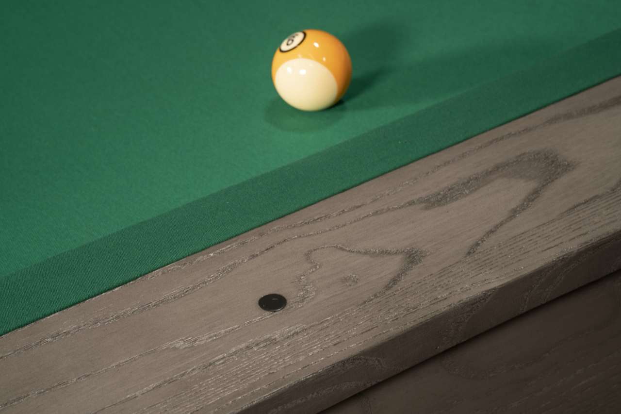 Rocky 8' Slate Pool Table w/Dining Top Option Vitale Billiards